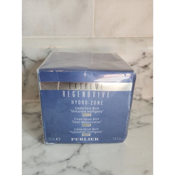 Perlier Extreme Regenovive Hydro-Zone Night Cream Serum 2in1 50ml - Picture 1 of 7